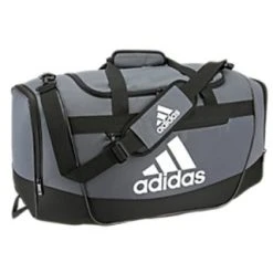 Adidas Defender IV Medium Duffel Team Black/Silver Metallic