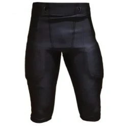 American Football Lycra Stretch Game Pant, Black