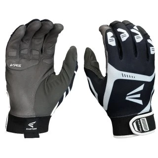 Batting Gloves Easton Gametime VRS Adult - Black/Grey 3 Batting Gloves Easton Gametime VRS Adult - Black/Grey