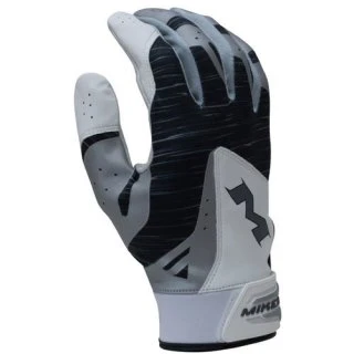 Batting Gloves Miken MBGL18 Adult - Black 3 Batting Gloves Miken MBGL18 Adult - Black