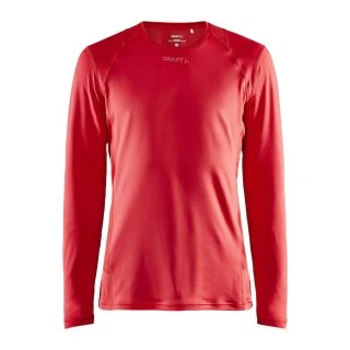 Craft ADV Essence LS Tee, Men - Bright Red 3 Craft ADV Essence LS Tee, Men - Bright Red