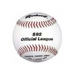 Markwort Baseball Syn Cork/Rubber Core 9" White