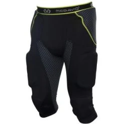 McDavid Rival Integrated 7-Pocket Girdle, Senior, Black/Yellow