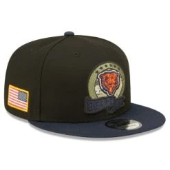 NewEra NFL 22 Salute To Service 9FIFTY Snapback Cap - Chicago Bears