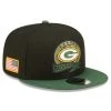 NewEra NFL 22 Salute To Service 9FIFTY Snapback Cap - Green Bay Packers -Easton Speichern newera nfl 22 salute to service 9fifty snapback cap green bay packers