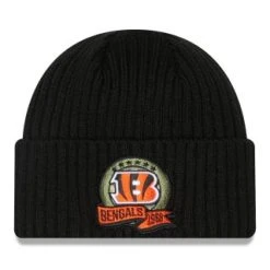 NewEra NFL 22 Salute To Service Knit Hat - Cincinnati Bengals