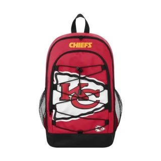 NFL Big Logo Bungee Backpack - Kansas City Chiefs 3 NFL Big Logo Bungee Backpack - Kansas City Chiefs