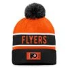 NHL Authentic Pro Game & Train Cuffed Pom Knit - Philadelphia Flyers -Easton Speichern nhl authentic pro game train cuffed pom knit philadelphia flyers