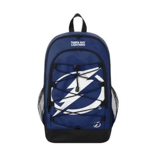 NHL Big Logo Bungee Backpack - Tampa Bay Lightning 3 NHL Big Logo Bungee Backpack - Tampa Bay Lightning