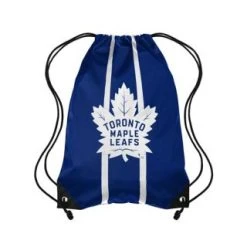 NHL Team Stripe Drawstring Backpack - Toronto Maple Leafs