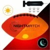 NIGHTMATCH Light Up Football INCL Ball Pump And Spare Batteries - Inside LED Lights Up When Kicked - Glow In The Dark Football - Senior Size 6 1 NIGHTMATCH Light Up Football INCL Ball Pump And Spare Batteries - Inside LED Lights Up When Kicked - Glow In The Dark Football - Senior Size 6 -Easton Speichern nightmatch light up football incl ball pump and spare batteries inside led lights up when kicked glow in the dark football senior size 6