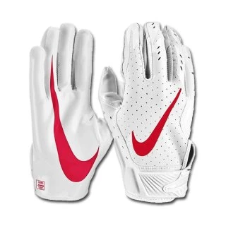Nike Vapor Jet 5.0 YOUTH Glove, White/Red 3 Nike Vapor Jet 5.0 YOUTH Glove, White/Red