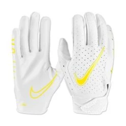 Nike Vapor Jet 6.0 Glove, White/Yellow
