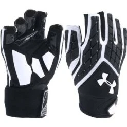 Underarmour Under Armour Combat Half Finger Glove, Black/White