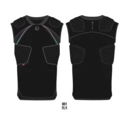 Underarmour Under Armour Game Day Armour Pro Elite Rush 5-Pad Top, Black , Senior